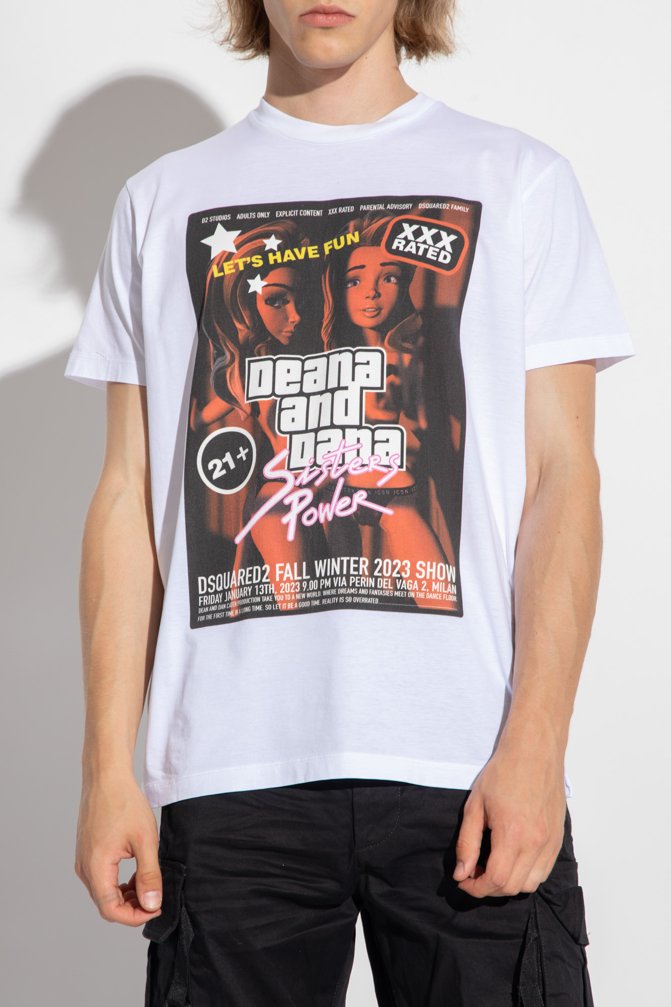 Dsquared2 printed 2025 t shirt